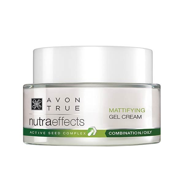 AVON NUTRA EFFECT MATTIFYING NIGHT CREAM 1 Non Sticky, absorbs quickly, smoothens and refines skins texture immediately. Transforms from combination skin into normal skin 95% women felt their skin feel oil free all day